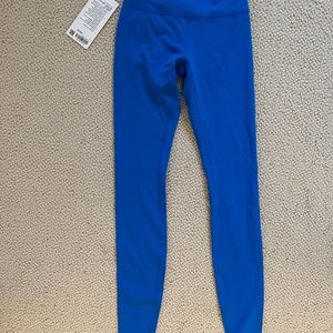 Lululemon Wunder Train HR Tight 31" Size 2 in "Poolside Blue"